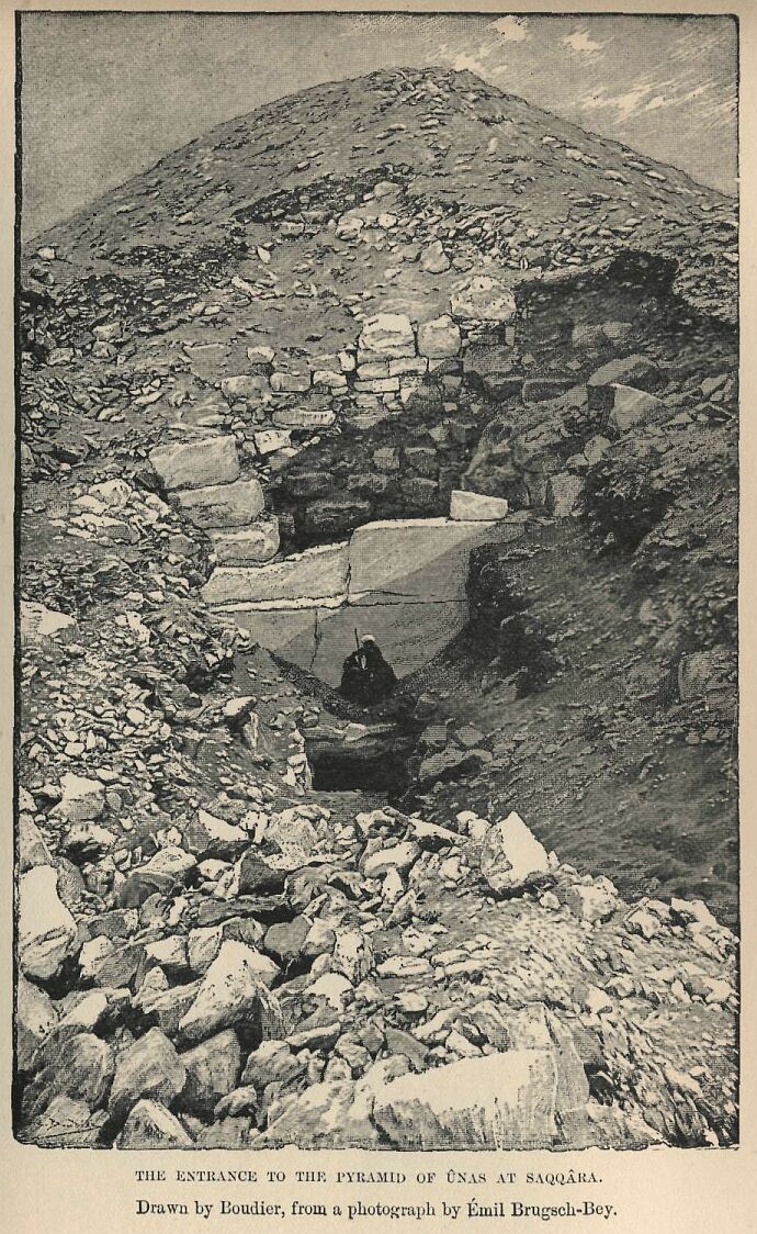 286.jpg the Entrance to The Pyramid of Unas at SaqqÀra