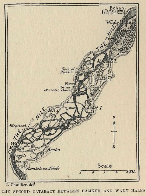 345.jpg the Second Cataract Between Hamkeh and Wady Halfa