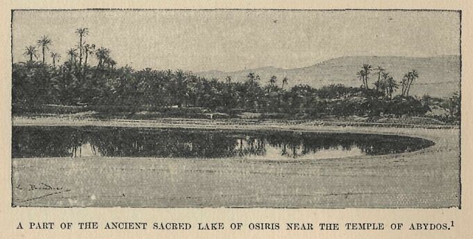 385.jpg a Part of the Ancient Sacred Lake Of Osiris Near The Temple of Abydos