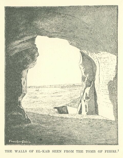 116.jpg the Walls of El-kab Seen from The Tomb Of Pihiri