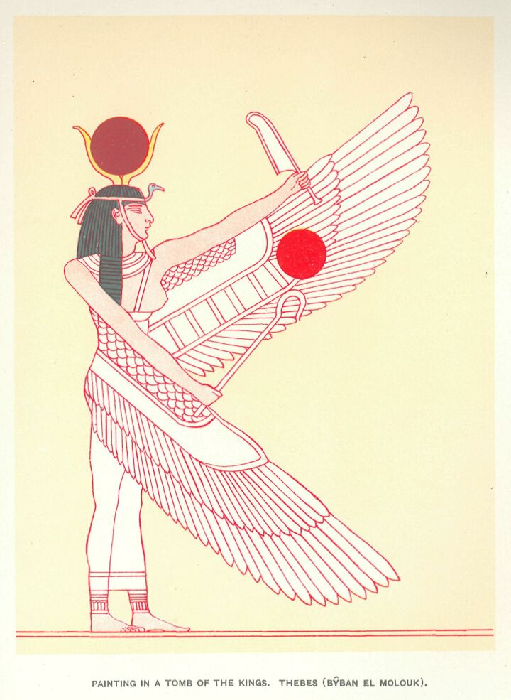 130.jpg Painting in Tomb of the Kings Thebes