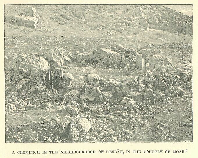 238.jpg a Cromlech in the Neighbourhood of Hesban, In The Country of Moab