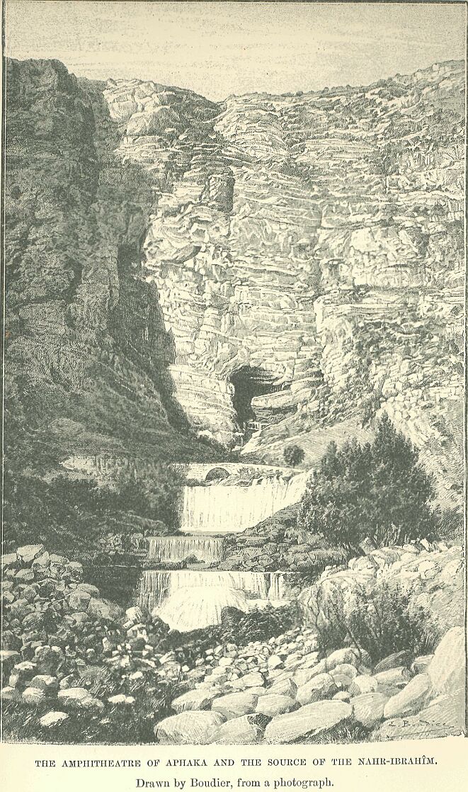 256b.jpg the Amphitheatre of Aphaka and The Source Of The Nahh-ibrahim