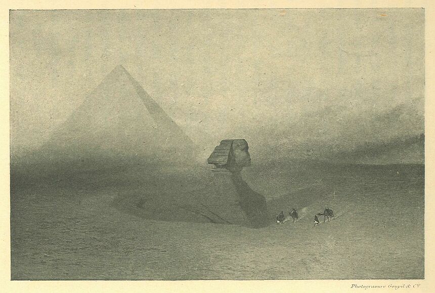 047.jpg the Simoom. Sphinx and Pyramids at Gizeh