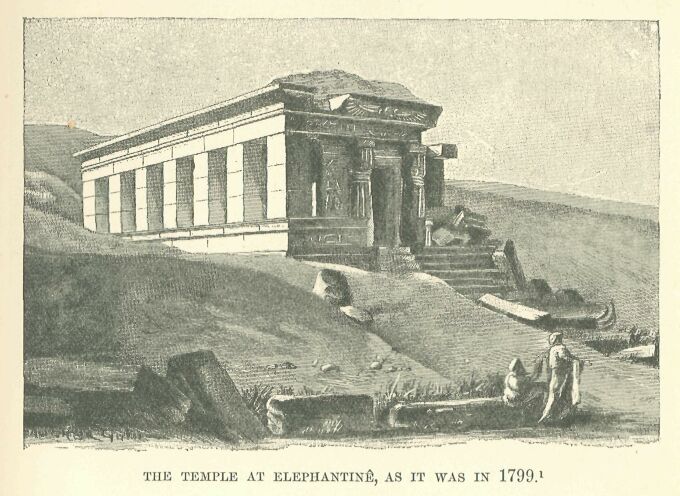065.jpg the Temple at Elephantine, As It Was in 1799