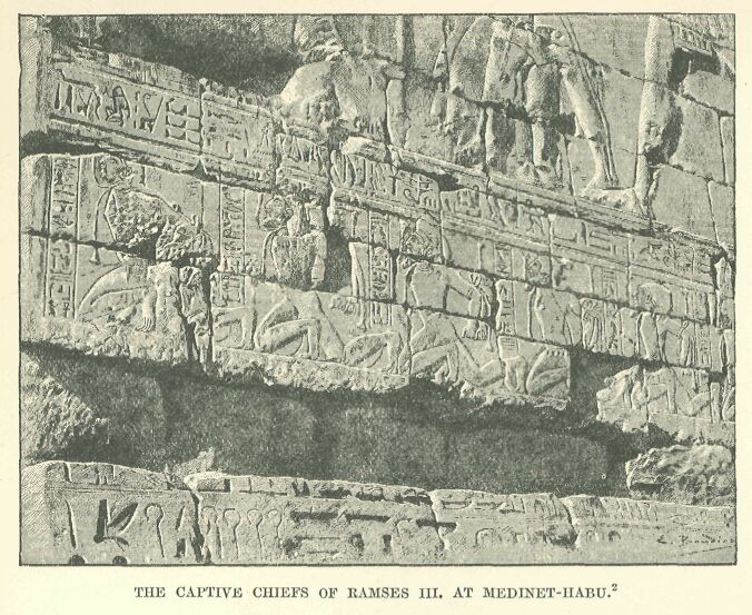 313.jpg the Captive Chiefs of Ramses Iii. At Medinet-ihabu
