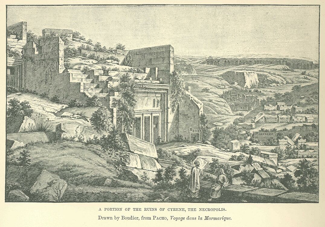 441.jpg Portion of the Ruins Of Cyrene
