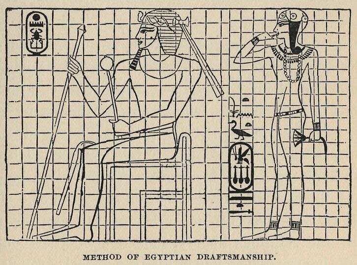 137.jpg Method of Egyptian Draftsmanship