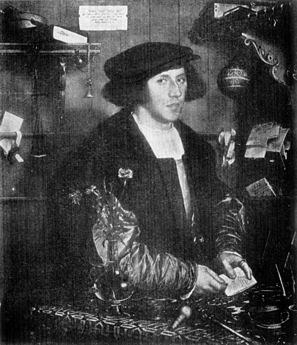 Portrait of Georg Gisze. Portrait of Georg Gisze. Holbein.