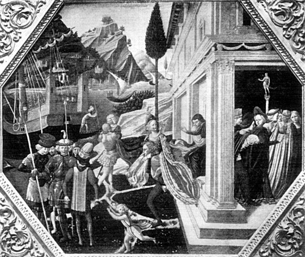 The Rape of Helen. The Rape of Helen. Gozzoli.