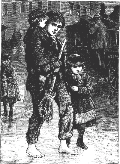 "I'll help you across" said Henry. "I'll help you across" said Henry.