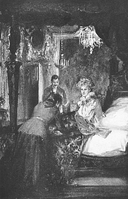 "AS SHE SPOKE, A DOOR OPENED OPPOSITE THE ONE THROUGH WHICH THE MAID HAD ENTERED, AND THE PRINCE CAME IN" "AS SHE SPOKE, A DOOR OPENED OPPOSITE THE ONE THROUGH WHICH THE MAID HAD ENTERED, AND THE PRINCE CAME IN"
