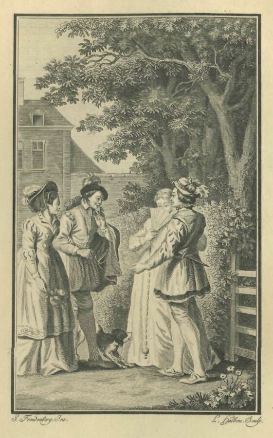 163a.jpg the Lovers Returning from Their Meeting in The Garden