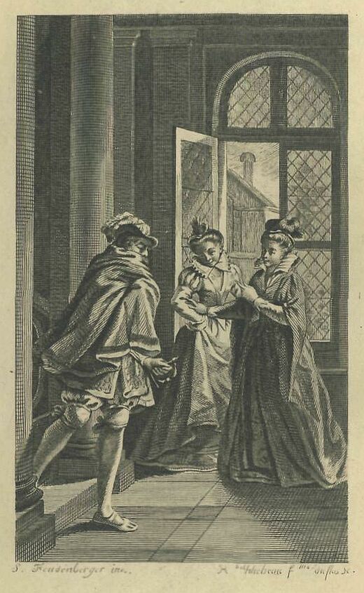 071a. The Gentleman Mocked by The Ladies when Returning from The False Tryst