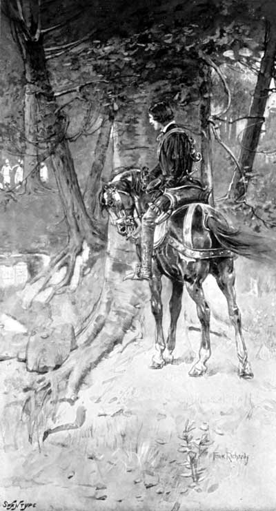 William of Douglas reined up Darnaway underneath the whispering foliage of a great beech. William of Douglas reined up Darnaway underneath the whispering foliage of a great beech.