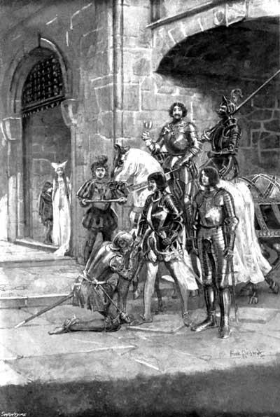 "I am too young," he muttered; "I am not worthy." "I am too young," he muttered; "I am not worthy."