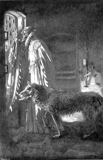 A bright light as of a furnace burnt up before him, and the heat was overpowering as it rushed like a ruddy tide-race against his face. A bright light as of a furnace burnt up before him, and the heat was overpowering as it rushed like a ruddy tide-race against his face.
