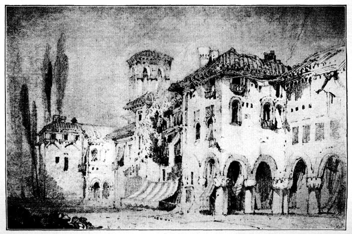 Cottage near la Cité, Val d'Aosta, 1838. Cottage near la Cité, Val d'Aosta, 1838.