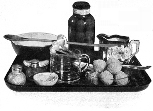 Butter Balls, with Utensils for Chafing-Dish. Butter Balls, with Utensils for Chafing-Dish.