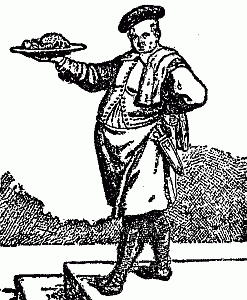 LE CUISINIER After the engraving by Mariette LE CUISINIER After the engraving by Mariette