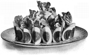 Miroton of Fish and Potato Salad. Miroton of Fish and Potato Salad.