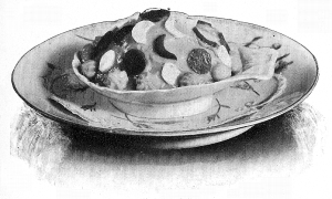 Shell of Fish and Mushrooms. Shell of Fish and Mushrooms.