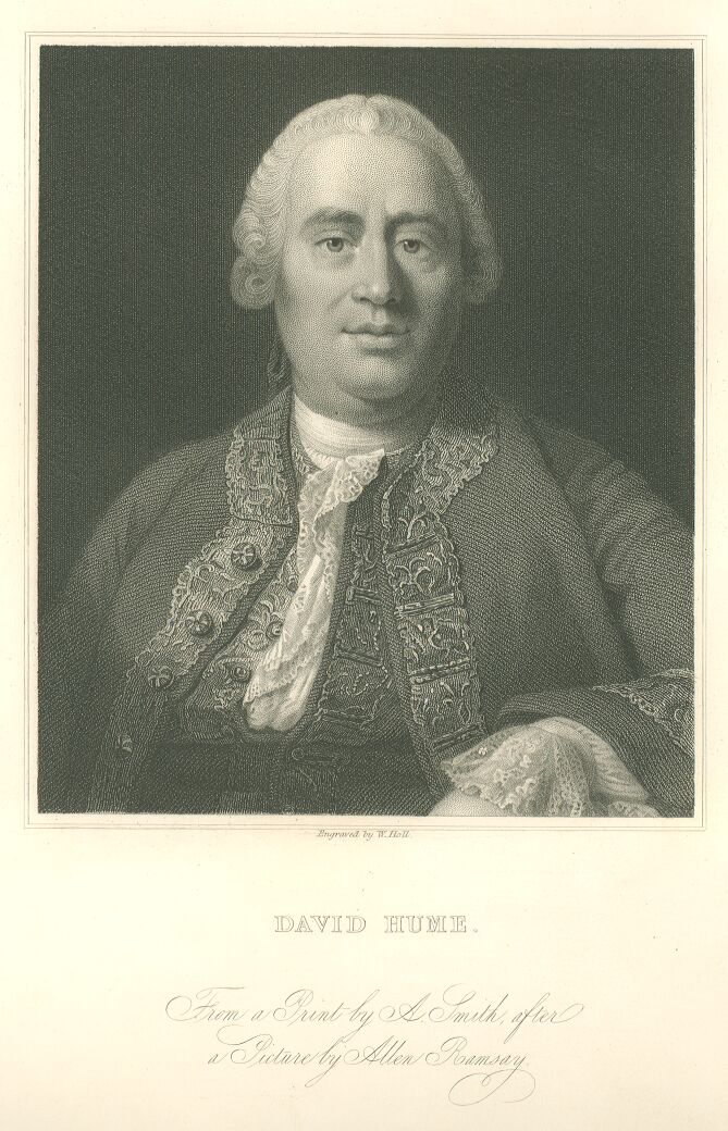 PORTRAIT OF DAVID HUME Portrait of Hume