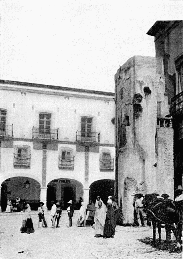 HOUSE OF MAXIMILIAN AT QUERETARO. Illustration: HOUSE OF MAXIMILIAN AT QUERETARO.