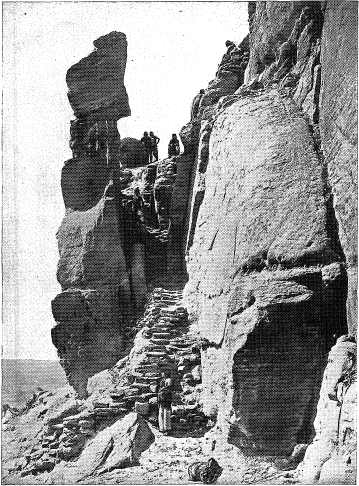 trail to Walpi trail to Walpi