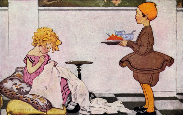 Curly locks! Curly locks! wilt thou be mine? Curly locks! Curly locks! wilt thou be mine?