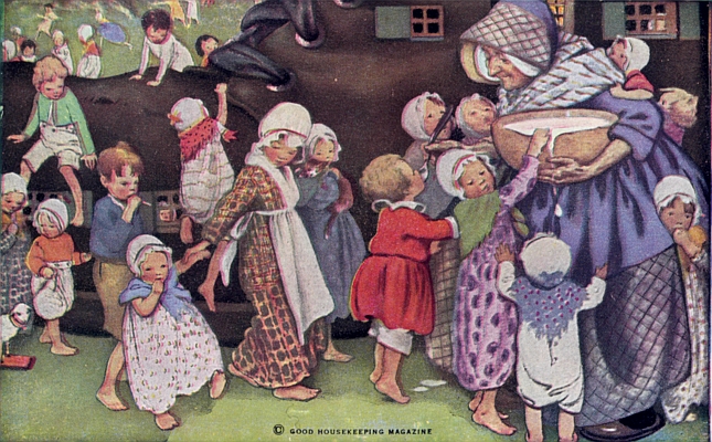 There was an old woman who lived in a shoe There was an old woman who lived in a shoe