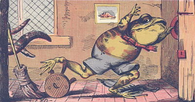 Froggy runs away Froggy runs away