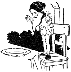 Who has been eating off my plate: Who has been eating off my plate?