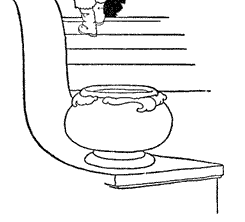 He took the partridges to the Palace. He took the partridges to the Palace.