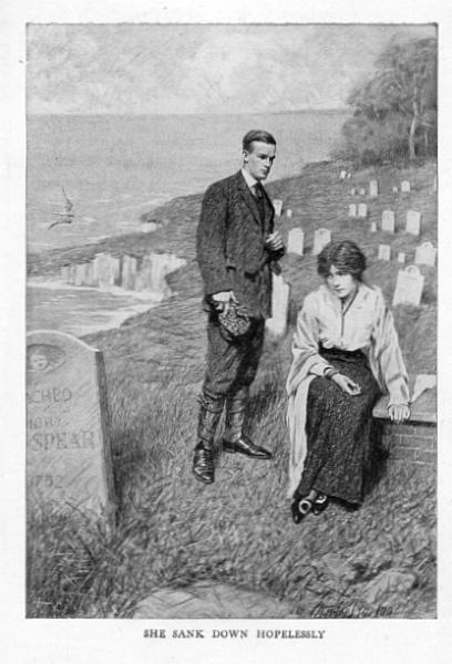 SHE SANK DOWN HOPELESSLY SHE SANK DOWN HOPELESSLY