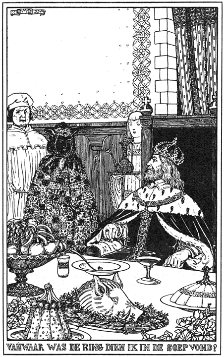 »Vanwaar was de ring, dien ik in de soep vond?«