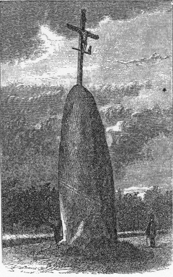 9. Menhir, near Dol.