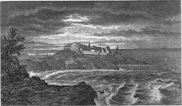 48. Entrance to Le Palais, Belle Isle.