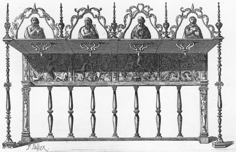 64. Carved Stalls, St. Herbot.