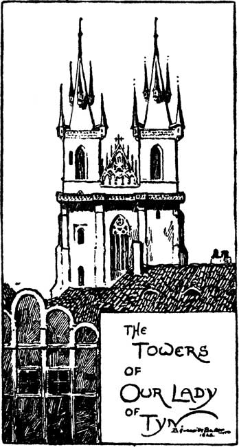 The Tower of Our Lady of Tyn.