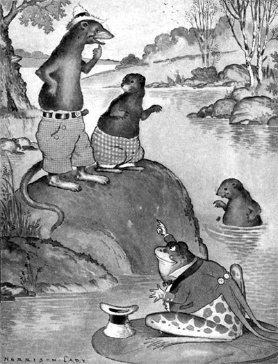 Page 26. You take my advice, Little Joe Otter, continued Grandfather Frog.