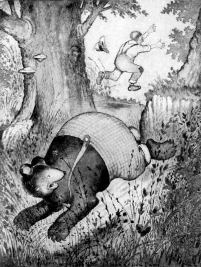 Page 71 Buster Bear was running away, too