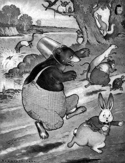 Page 112. Those who could fly, flew. Those who could climb, climbed.