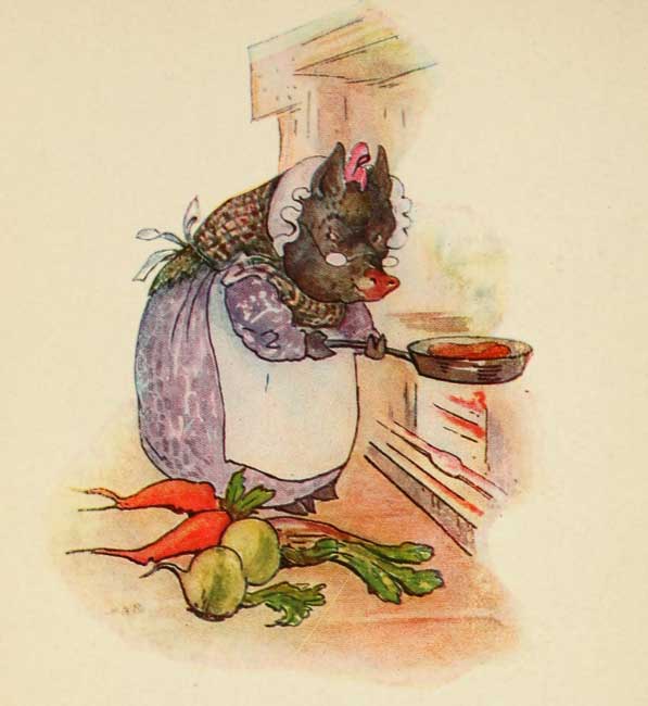 This pig had a bit of meat