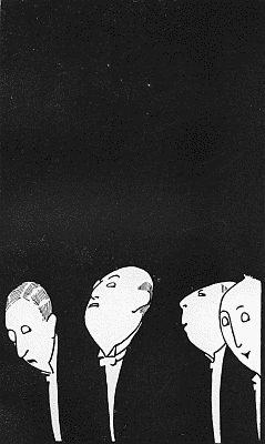 Their expression is stamped with deep thought. Their expression is stamped with deep thought.