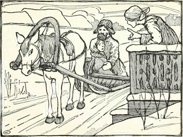 So the old man took her daughter