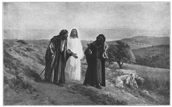 The Walk to Emmaus  Painted by Eugène Girardet The Walk to Emmaus  Painted by Eugène Girardet
