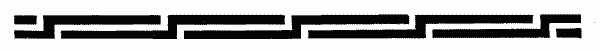 Fig. 297—Single line; broken fret Fig. 297—Single line; broken fret