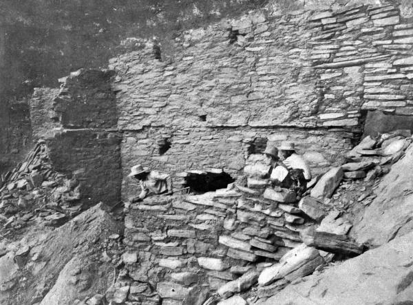 PL. CI— FRONT WALL OF PALATKI (RUIN II) PL. CI— FRONT WALL OF PALATKI (RUIN II)