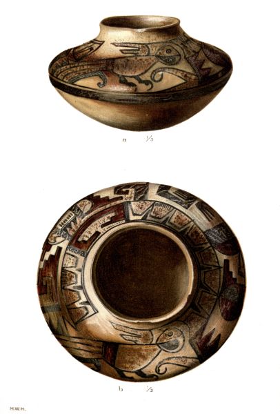 PL. CXLIII— VASE WITH FIGURES OF BIRDS FROM SIKYATKI PL. CXLIII— VASE WITH FIGURES OF BIRDS FROM SIKYATKI